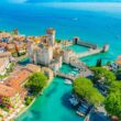 vista dall'alto di Sirmione sul Lago di Garda